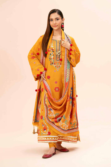 Nishat Linen | Naqsh Winter 2024 | Suit - 42404205