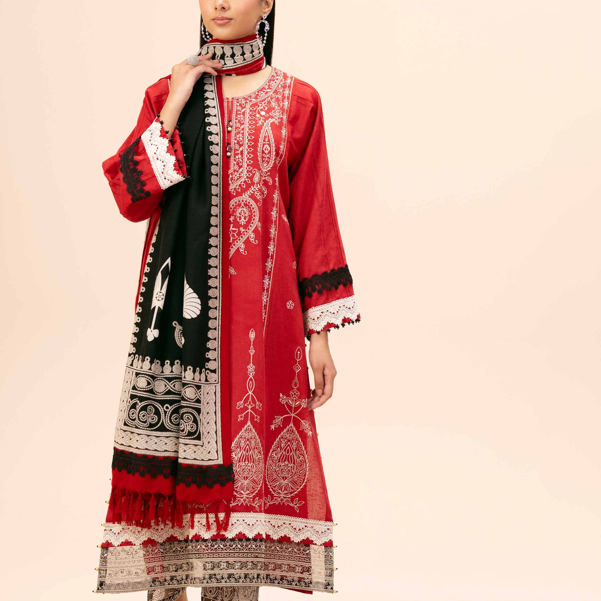 Nishat Linen | Naqsh Winter 2024 | Suit - 42404272