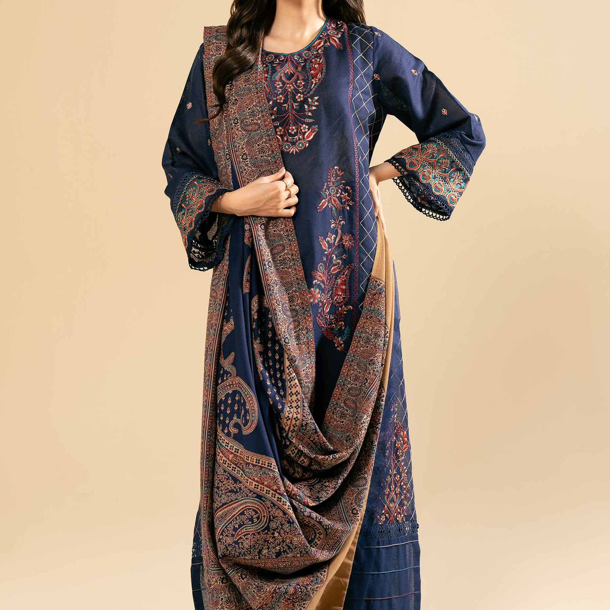 Nishat Linen | Shawl Collection 24 | 42404512