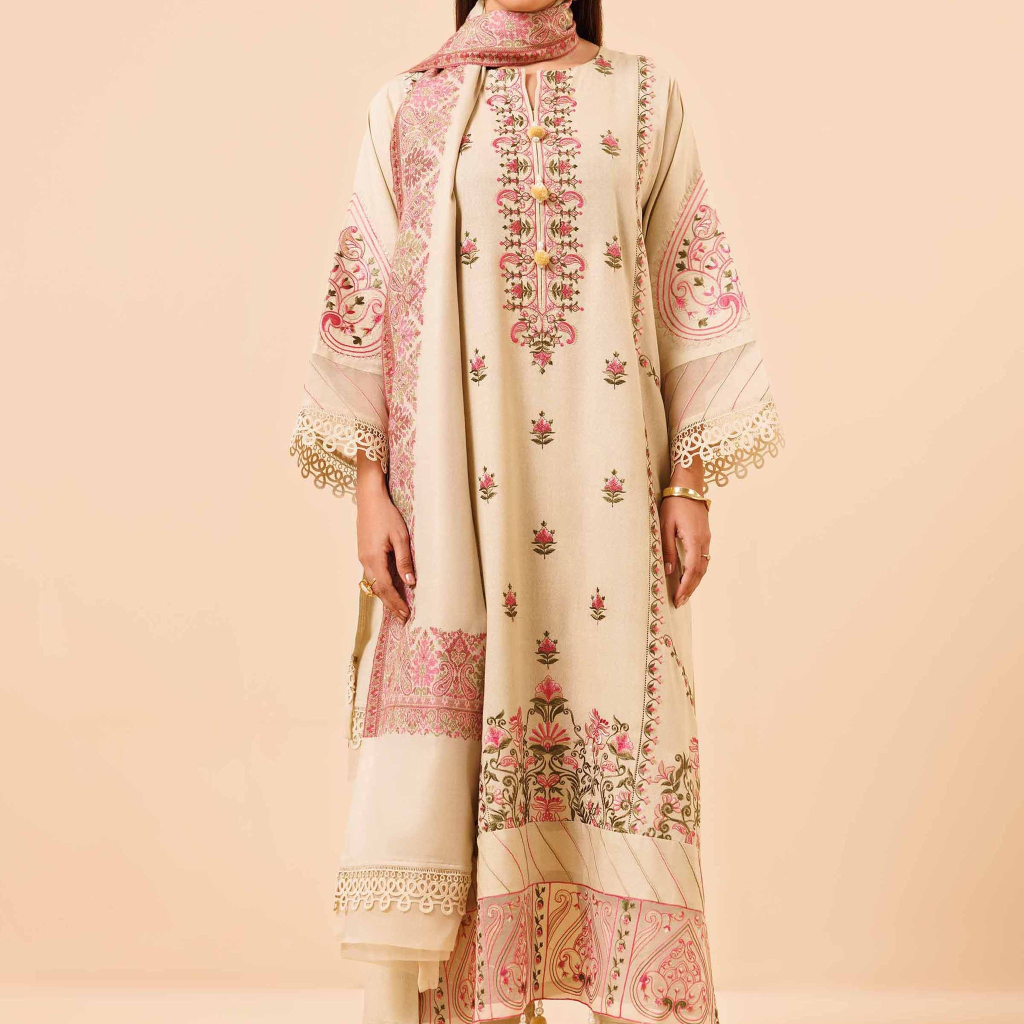 Nishat Linen | Shawl Collection 24 | 42404516