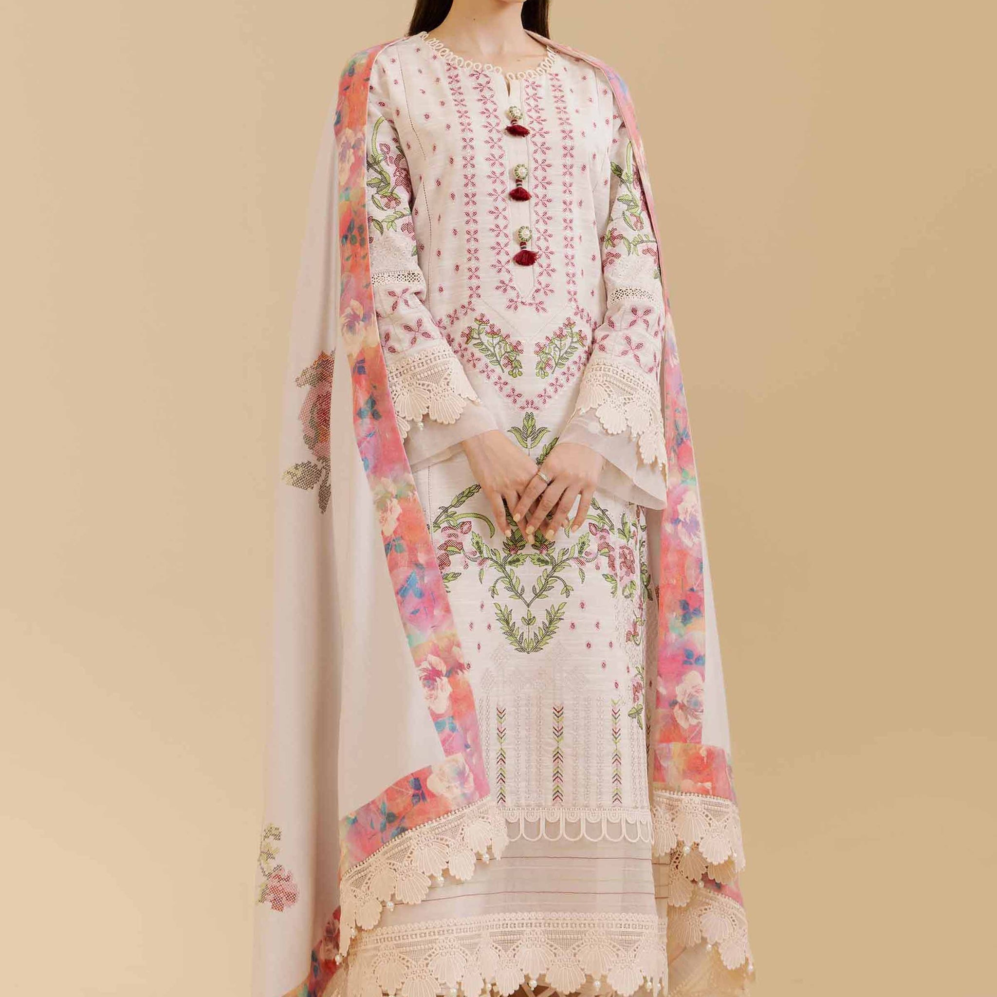 Nishat Linen | Shawl Collection 24 | 42404606