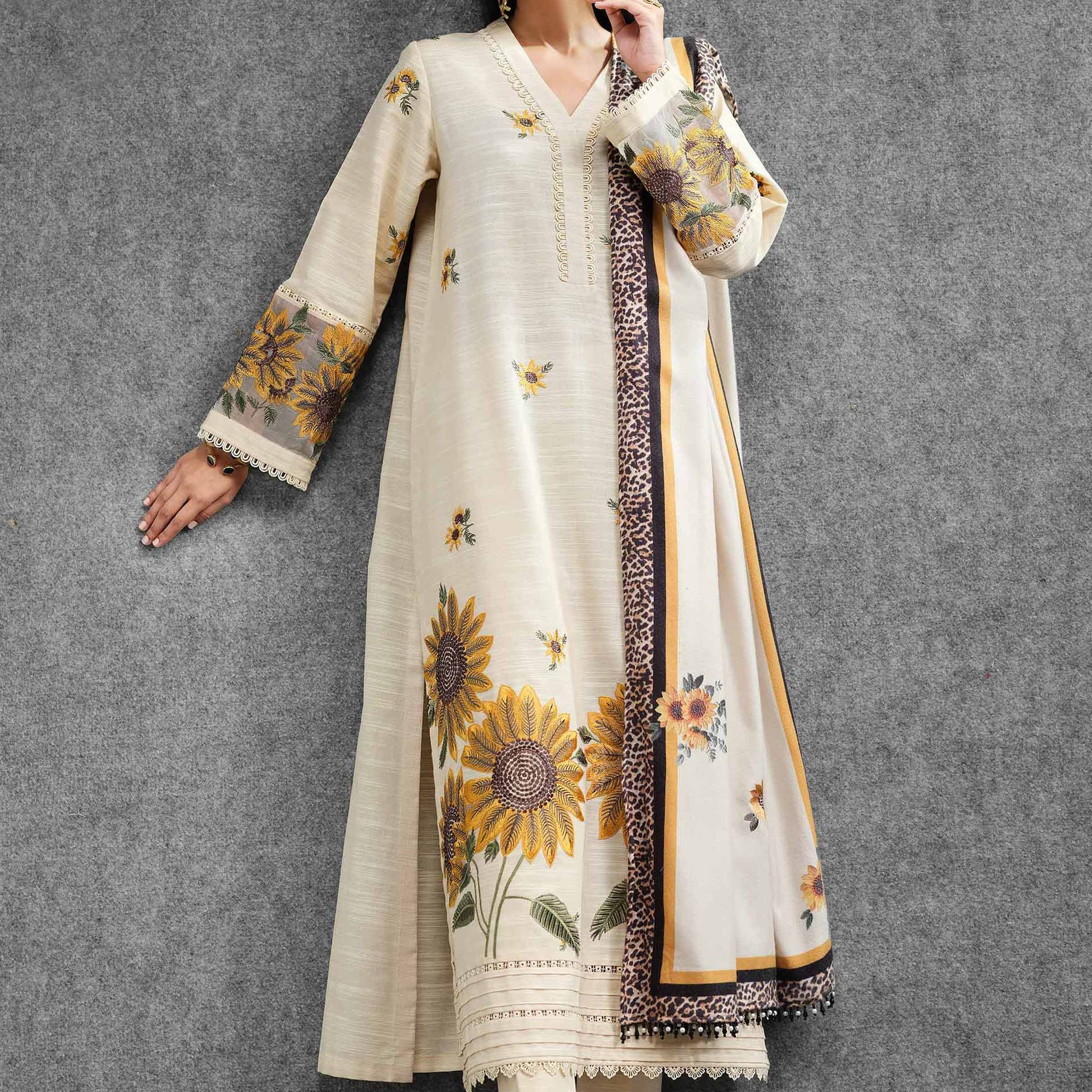 Nishat Linen | Shawl Collection 24 | 42404608