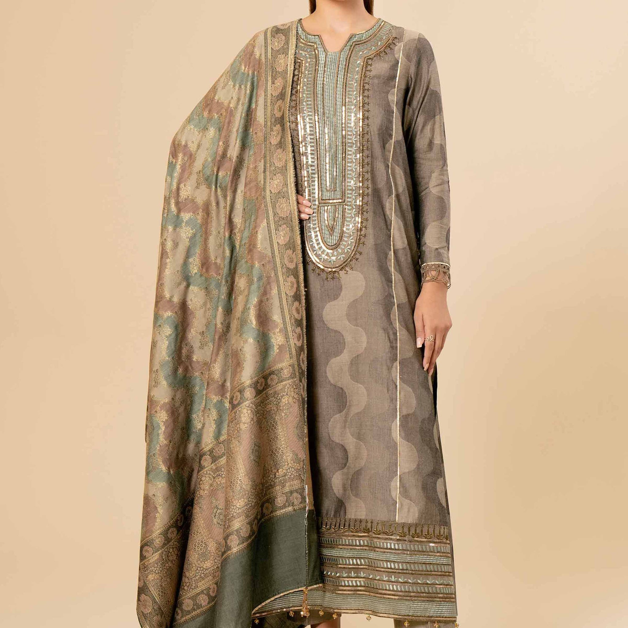 Nishat Linen | Shawl Collection 24 | 42404644