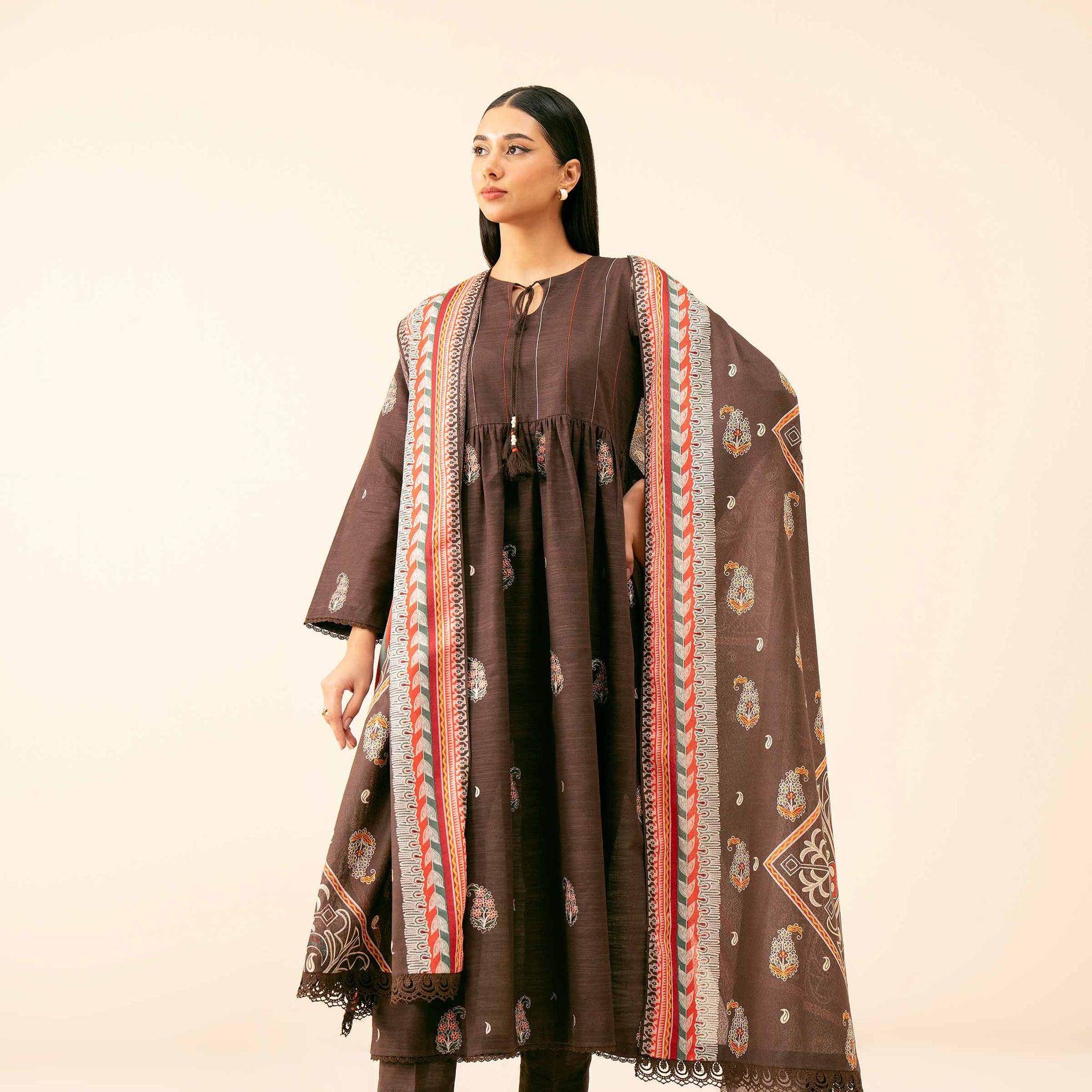 Nishat Linen | Naqsh Winter 2024 | Suit - 42404949