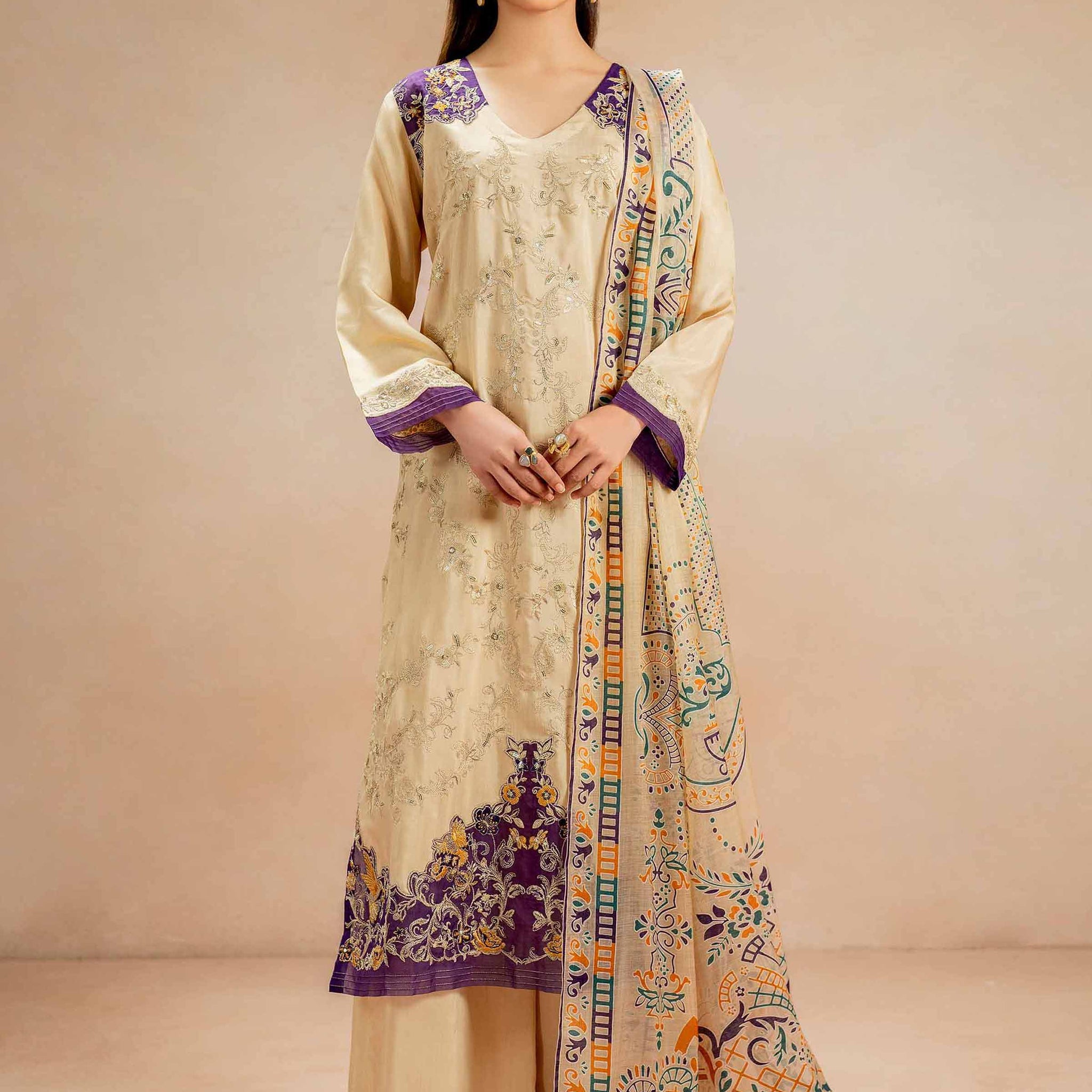 Nishat Linen | Luxury Winter 24 | 42419111