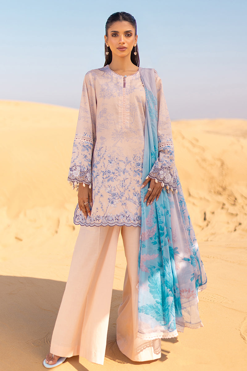 Cross Stitch | Eid Lawn 24 | PEACH - Khanumjan  Pakistani Clothes and Designer Dresses in UK, USA 