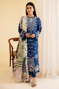 Qalamkar | Qlinekari Luxury Lawn | SQ-08 ZEL - Khanumjan  Pakistani Clothes and Designer Dresses in UK, USA 