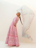 Fozia Khalid | Eid Edit 24 | Cranberry Pink - Khanumjan  Pakistani Clothes and Designer Dresses in UK, USA 
