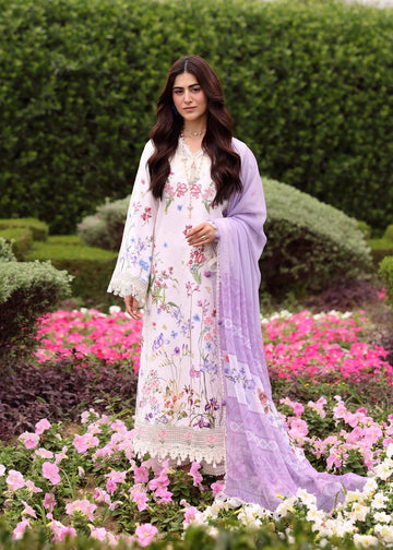 Sardinia | Embroidered Lawn Edit 26 | Lavender Clouds