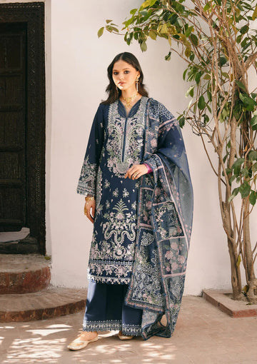 Kahf Premium | Ek Fasana Luxury Lawn 26 | KLB-1A MALKA