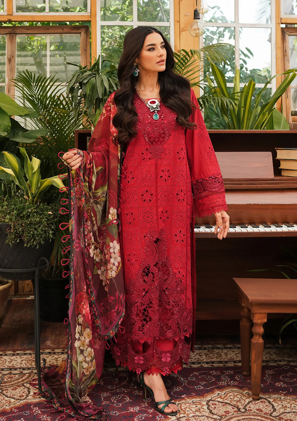 Kahf Premium | Luxury Lawn 24 | KLE-04 Valentino - Khanumjan  Pakistani Clothes and Designer Dresses in UK, USA 