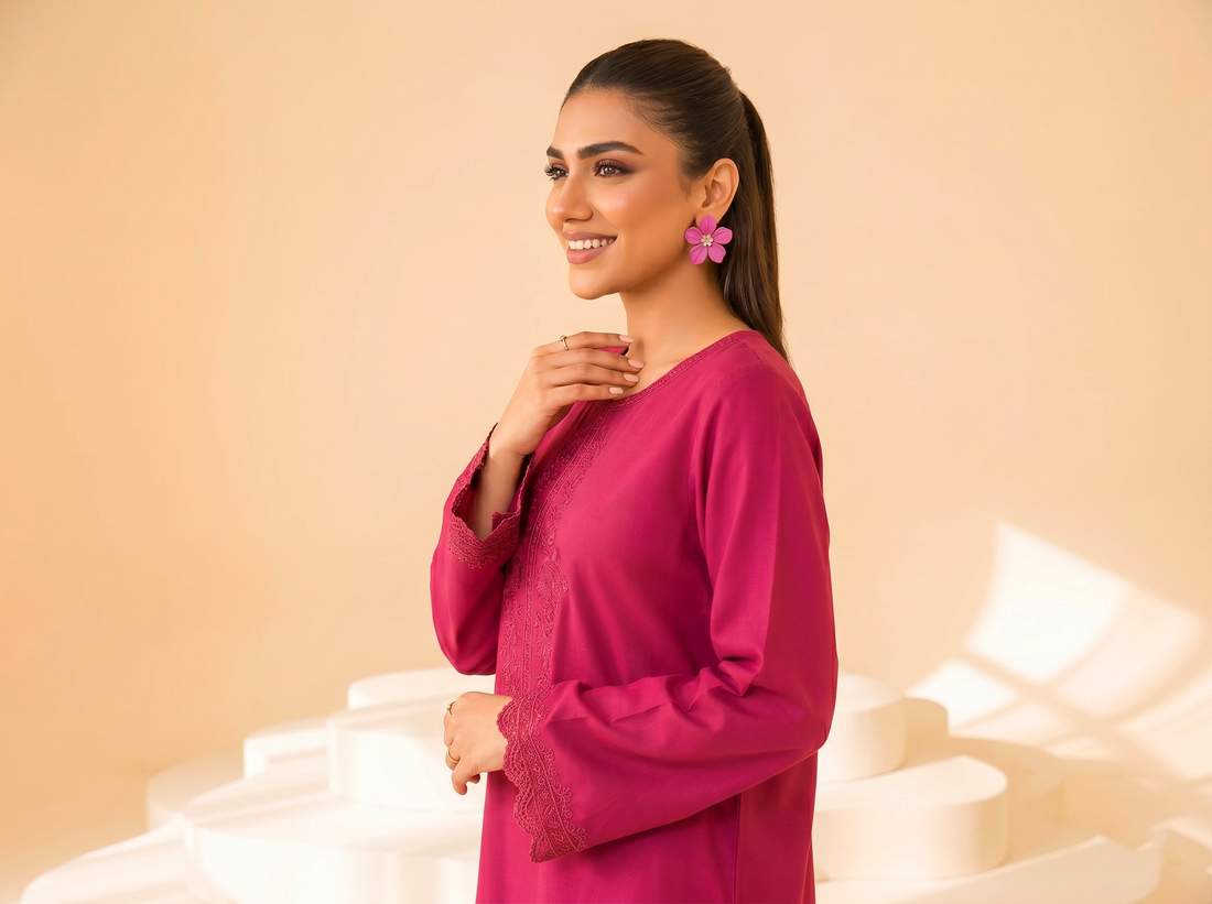 Faiza Faisal | FNF Cords Edit |PINK CARNATION