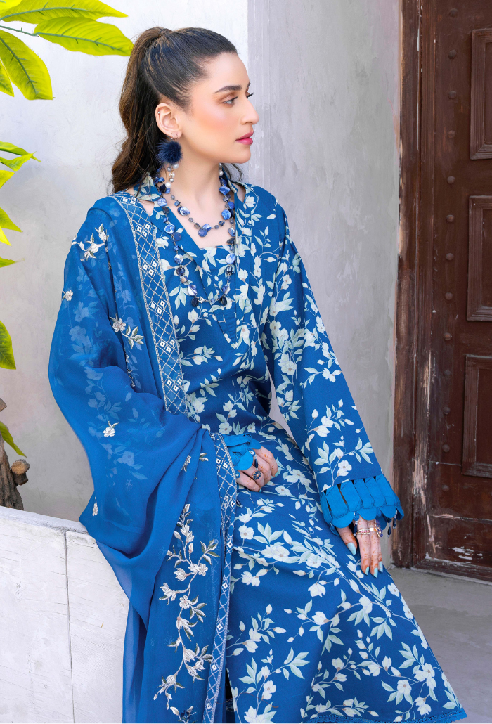 Humdum | Gardenia Lawn 24 | PLG 3 - D09 - Khanumjan  Pakistani Clothes and Designer Dresses in UK, USA 