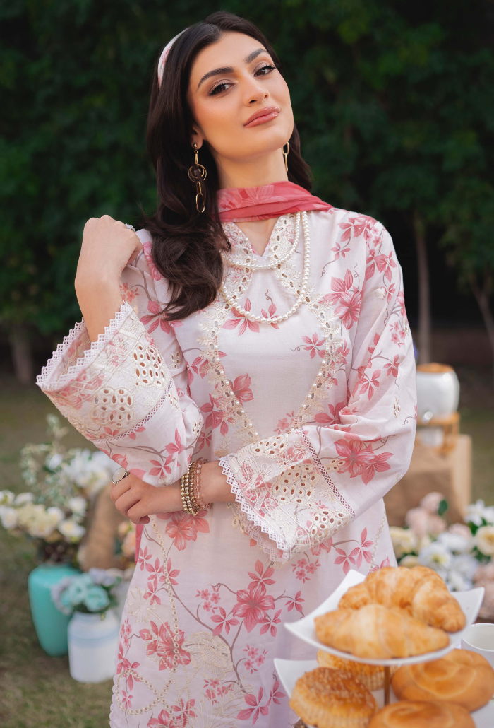 Humdum | Gardenia Lawn 24 | Printkari Lawn  PLG 06 - Khanumjan  Pakistani Clothes and Designer Dresses in UK, USA 