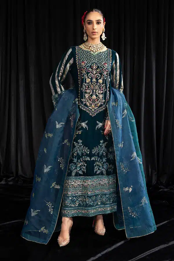 Nureh | Maya Velvet 23 | Lehar - Khanumjan  Pakistani Clothes and Designer Dresses in UK, USA 