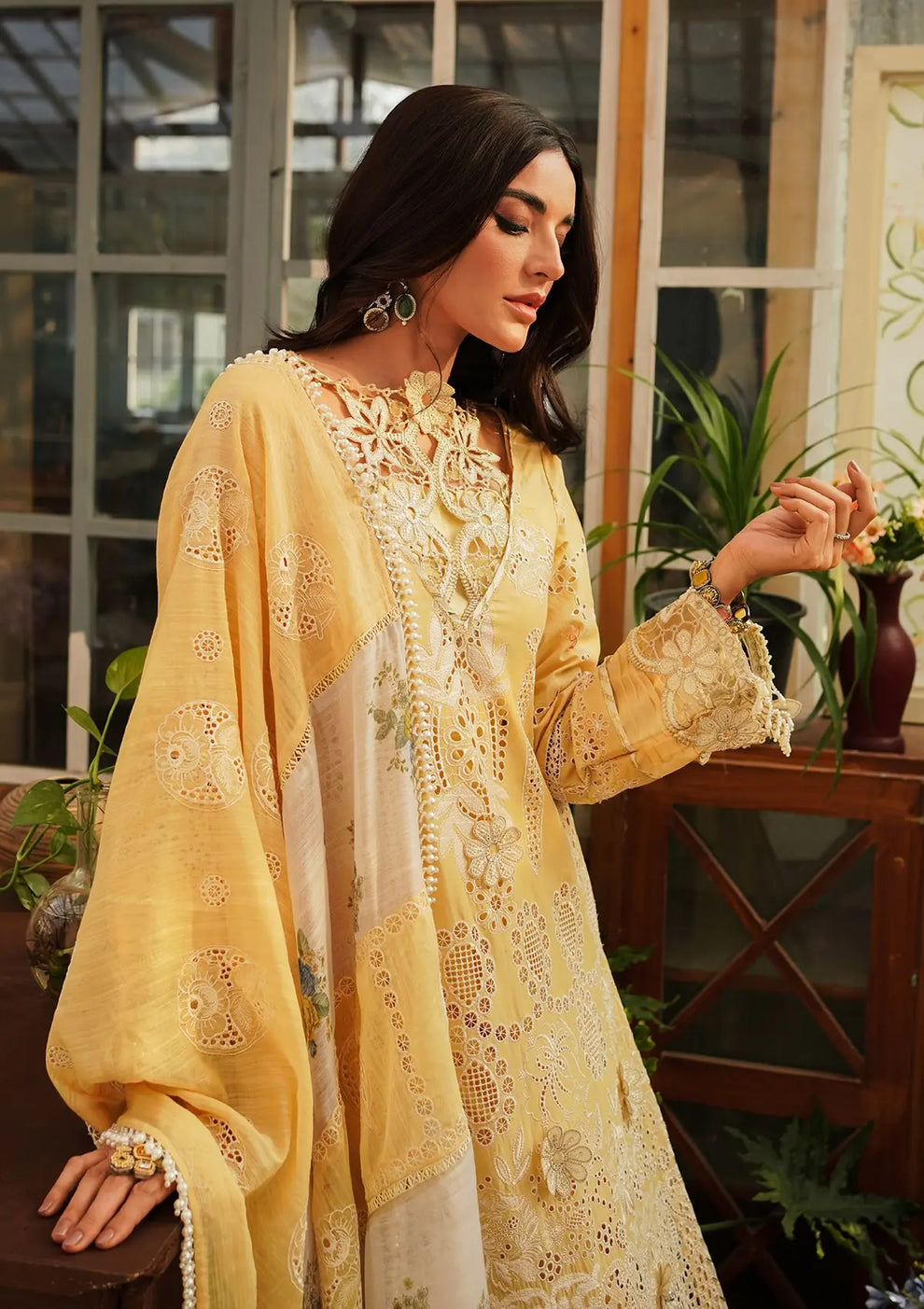 Kahf Premium | Luxury Lawn 24 | KLE-02 Sun Kissed - Khanumjan  Pakistani Clothes and Designer Dresses in UK, USA 