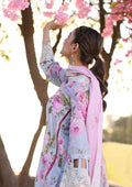 Elaf Premium | Prints Chikankari 24 | 04A OCEAN BLOSSOMS - Khanumjan  Pakistani Clothes and Designer Dresses in UK, USA 