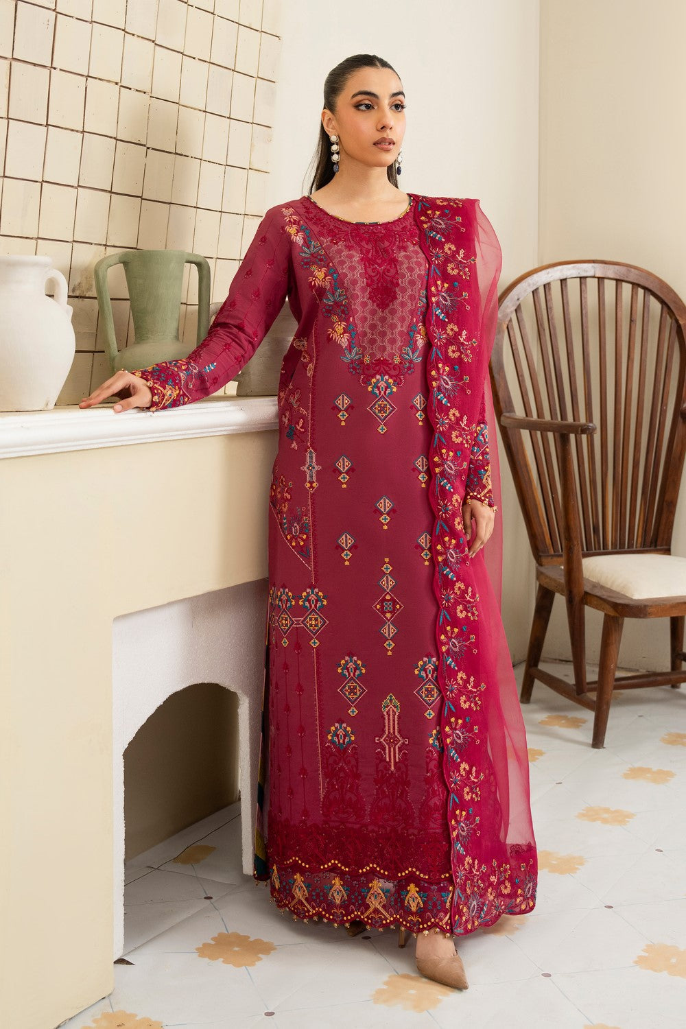 Maryum N Maria | Luxury Lawn 25 | AFINA - MS50108