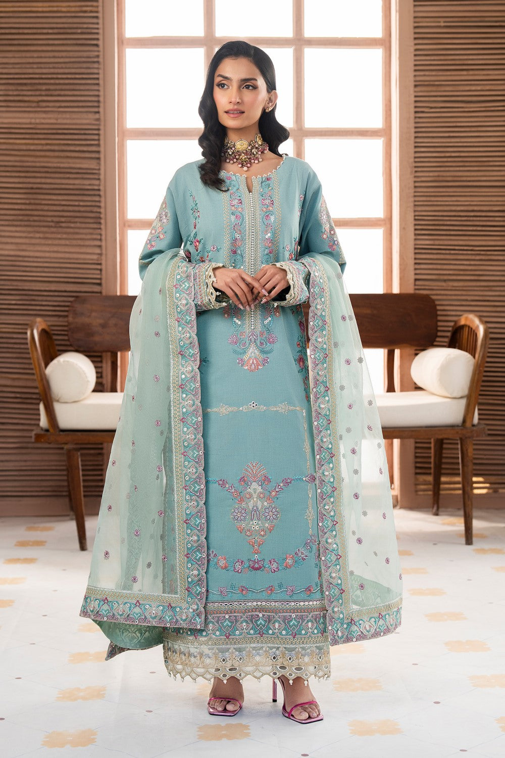 Maryum N Maria | Luxury Lawn 25 | AMANI - MS50110