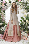 Wahajmkhan | Eden wedding Formals | METAL JACKET WITH LENGA - Khanumjan  Pakistani Clothes and Designer Dresses in UK, USA 