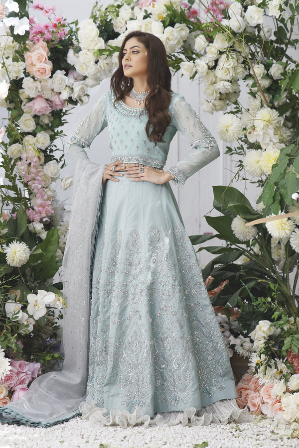 Wahajmkhan | Eden wedding Formals | MINT FEROZI LENGA - Khanumjan  Pakistani Clothes and Designer Dresses in UK, USA 