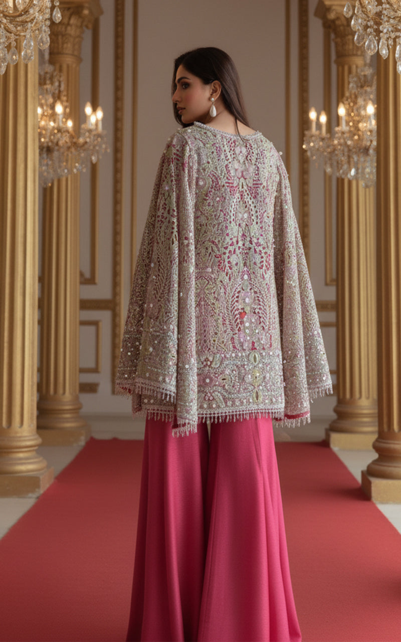 Threads and Motifs | Formal Dresses 25 | Organza Embroidered Shirt