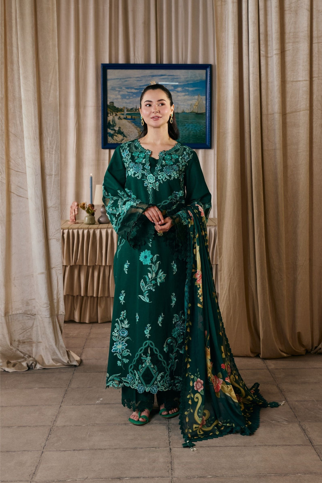 Maryam Hussain | Luxury Lawn 26 Vol 2 | Maheer