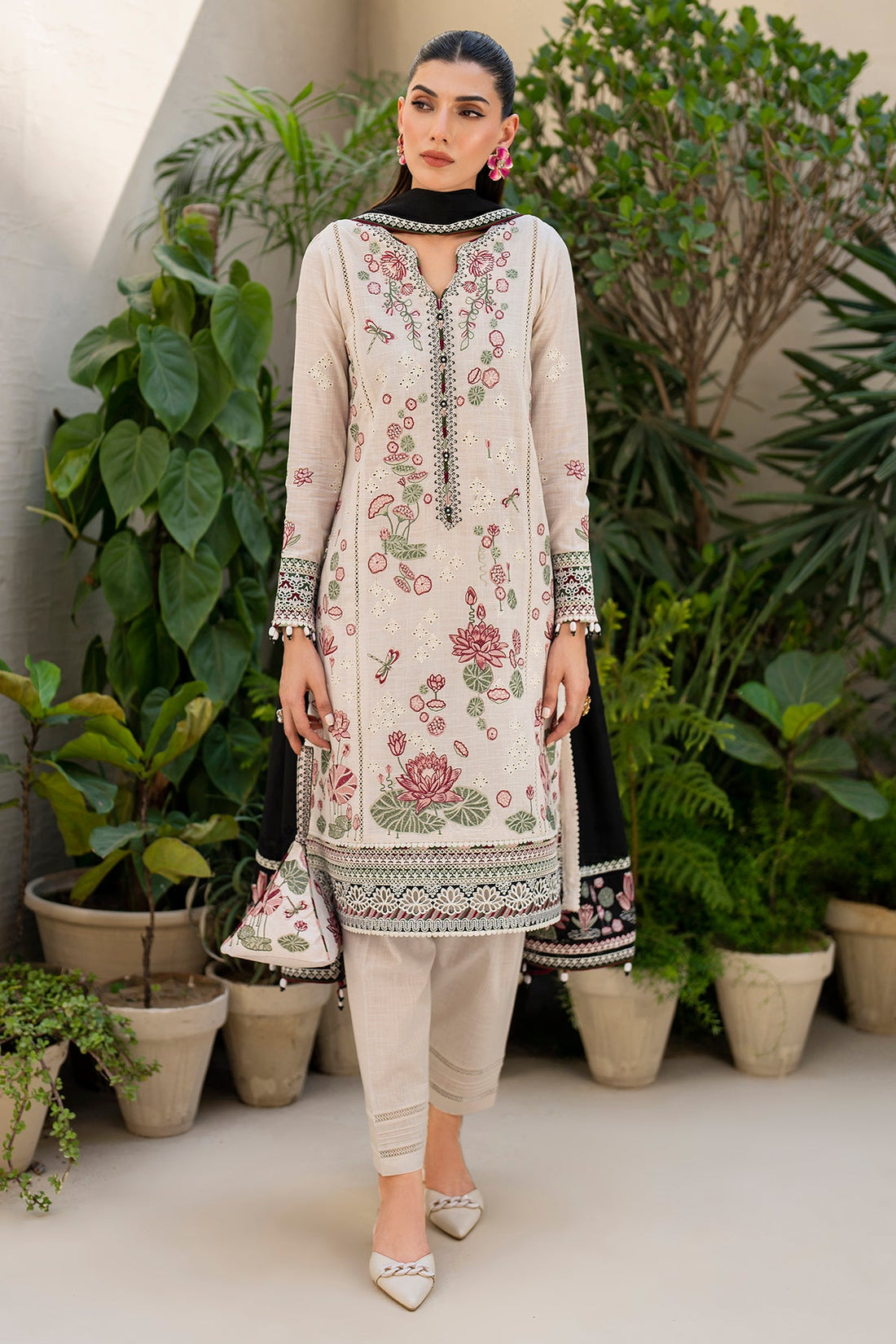 Jazmin | Irish Lawn SS 24 | D8 - Khanumjan  Pakistani Clothes and Designer Dresses in UK, USA 