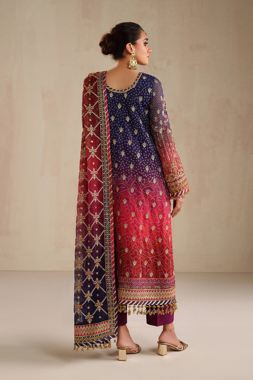 Baroque | Formals Collection | EMBROIDERED CHIFFON UF-4369