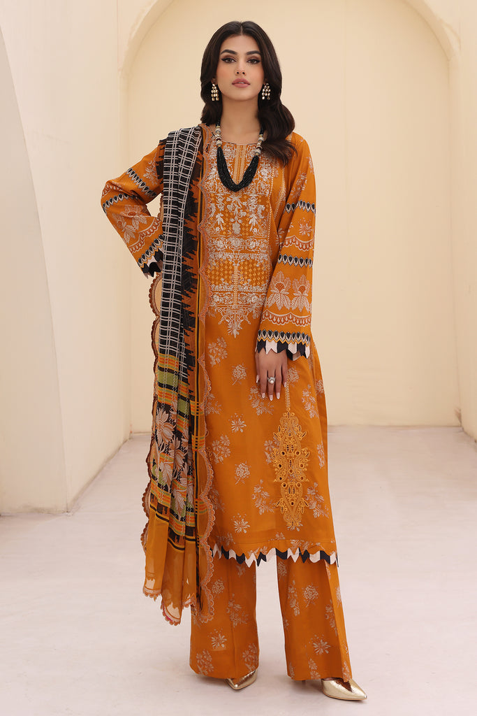 Charizma | Naranji Embroidered Lawn 24 | CN4-001 - Khanumjan  Pakistani Clothes and Designer Dresses in UK, USA 