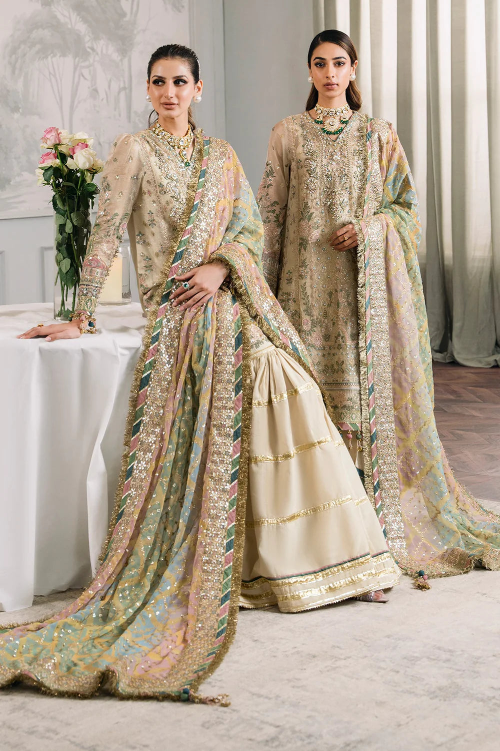 Baroque | Chantelle Embroidered Collection | CH12-04 - Khanumjan  Pakistani Clothes and Designer Dresses in UK, USA 