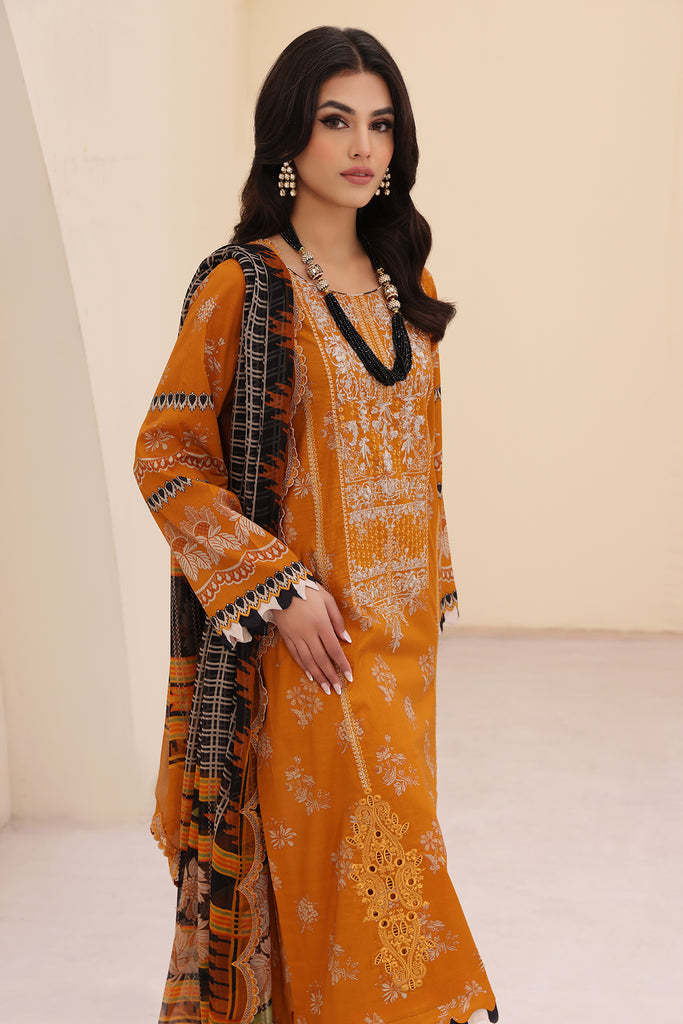 Charizma | Naranji Embroidered Lawn 24 | CN4-001 - Khanumjan  Pakistani Clothes and Designer Dresses in UK, USA 