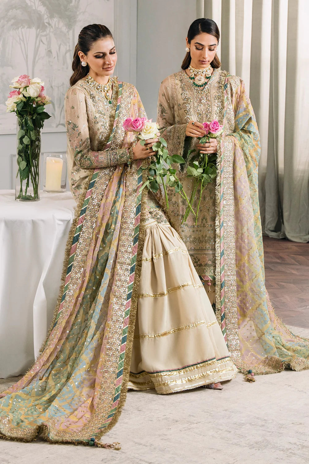 Baroque | Chantelle Embroidered Collection | CH12-04 - Khanumjan  Pakistani Clothes and Designer Dresses in UK, USA 