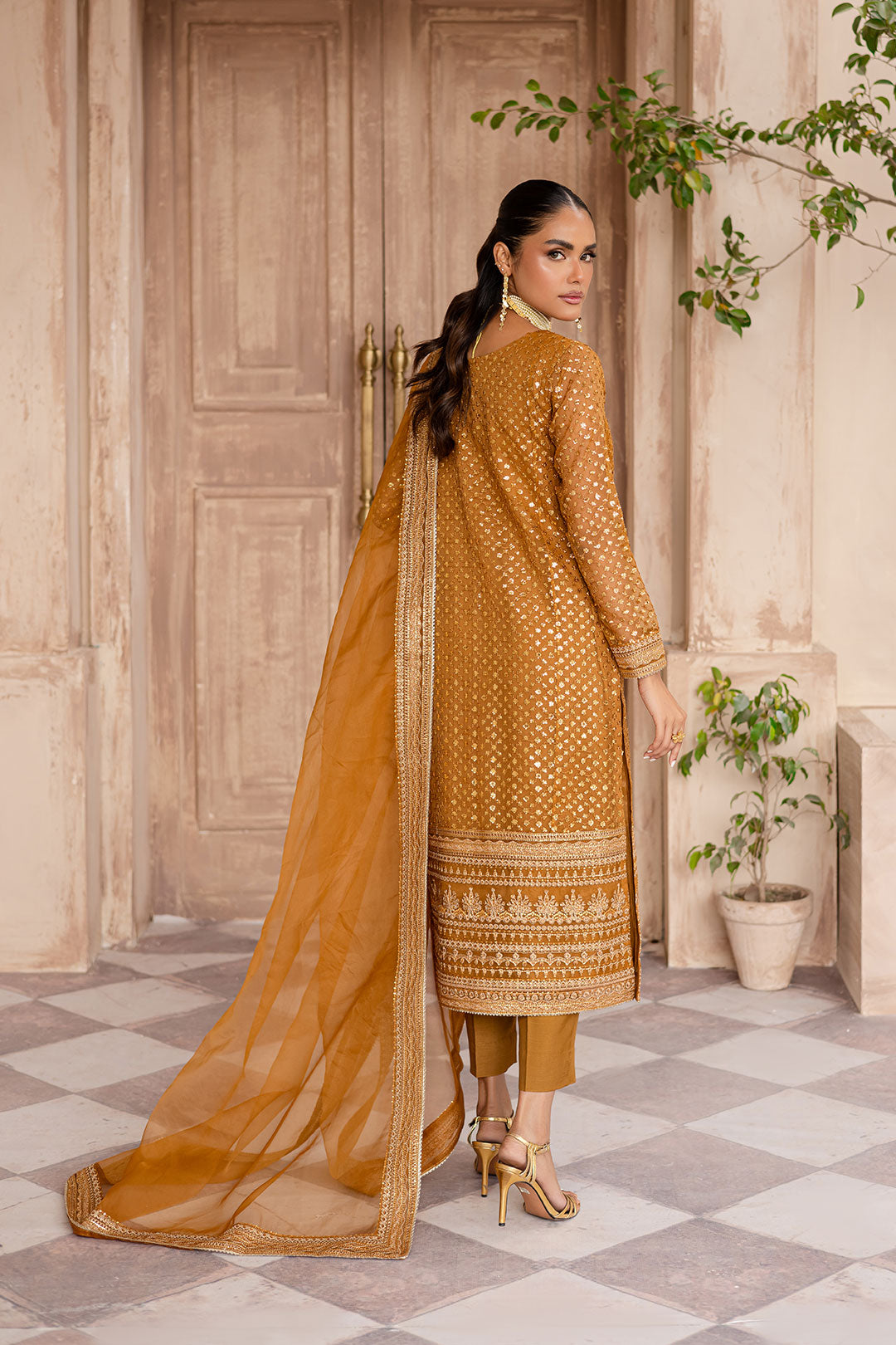 Batik | Zahay Festive Pret | Ezra Mustard