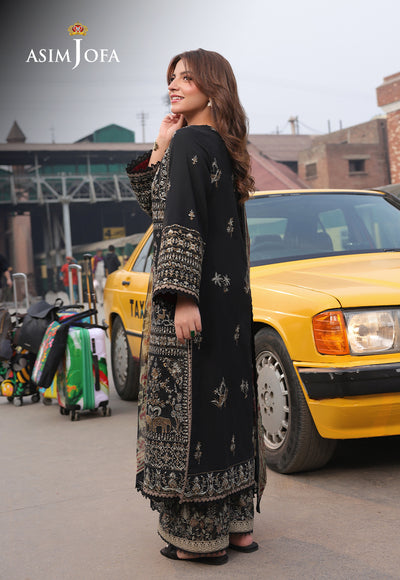 Asim Jofa | Summer Rhapsody | AJUBU-01 Embroidered Jacquard