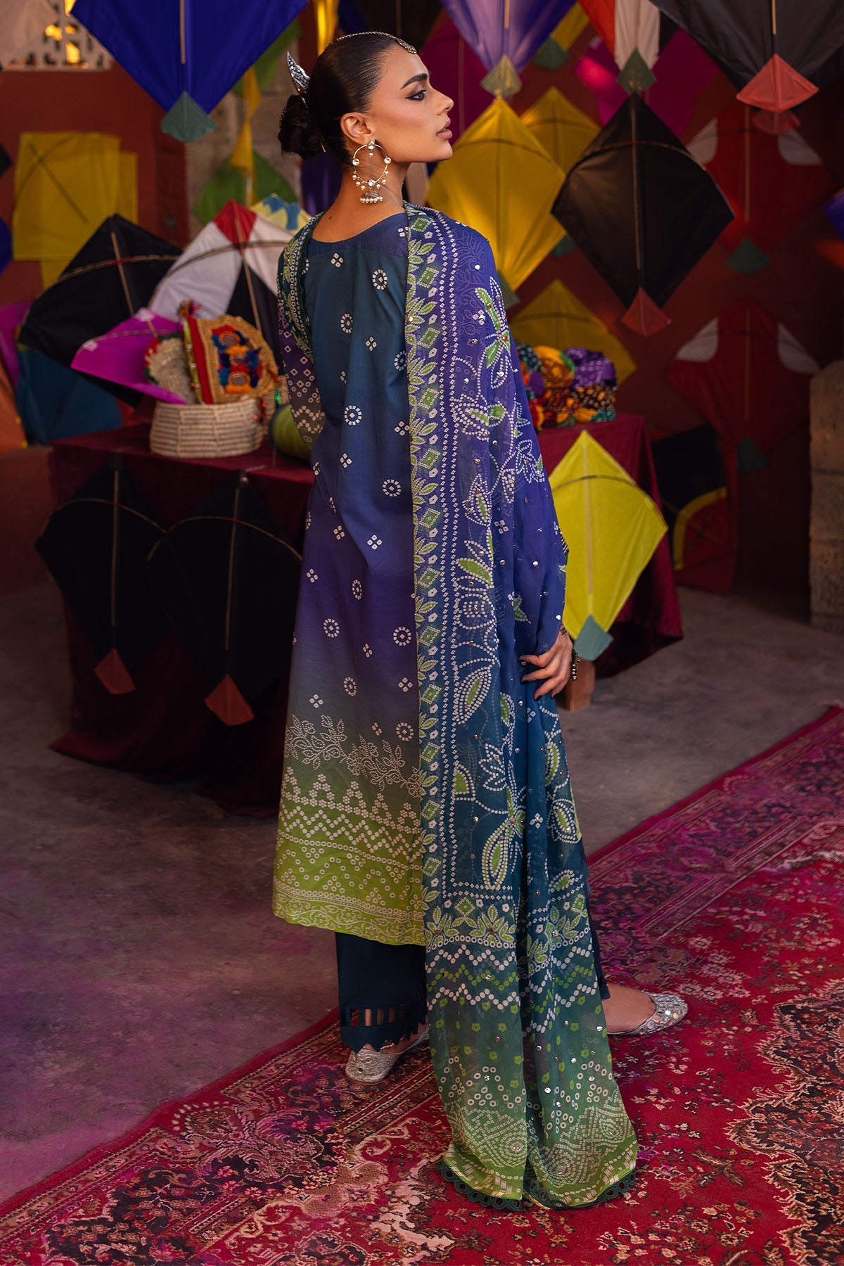 Nureh | Bazaar Lawn | NS-133 - Khanumjan  Pakistani Clothes and Designer Dresses in UK, USA 