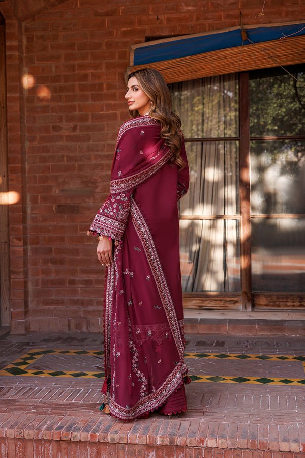 Farasha | Dastoor Embroidered Lawn SS24 | RUBY GLAM