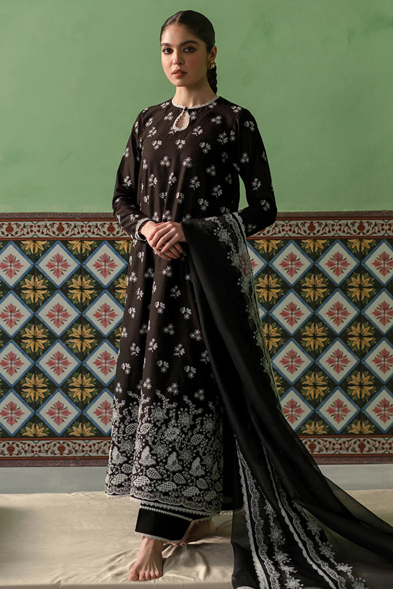 Cross Stitch | Chikankari Lawn | DUSKY SABLE - Khanumjan  Pakistani Clothes and Designer Dresses in UK, USA 