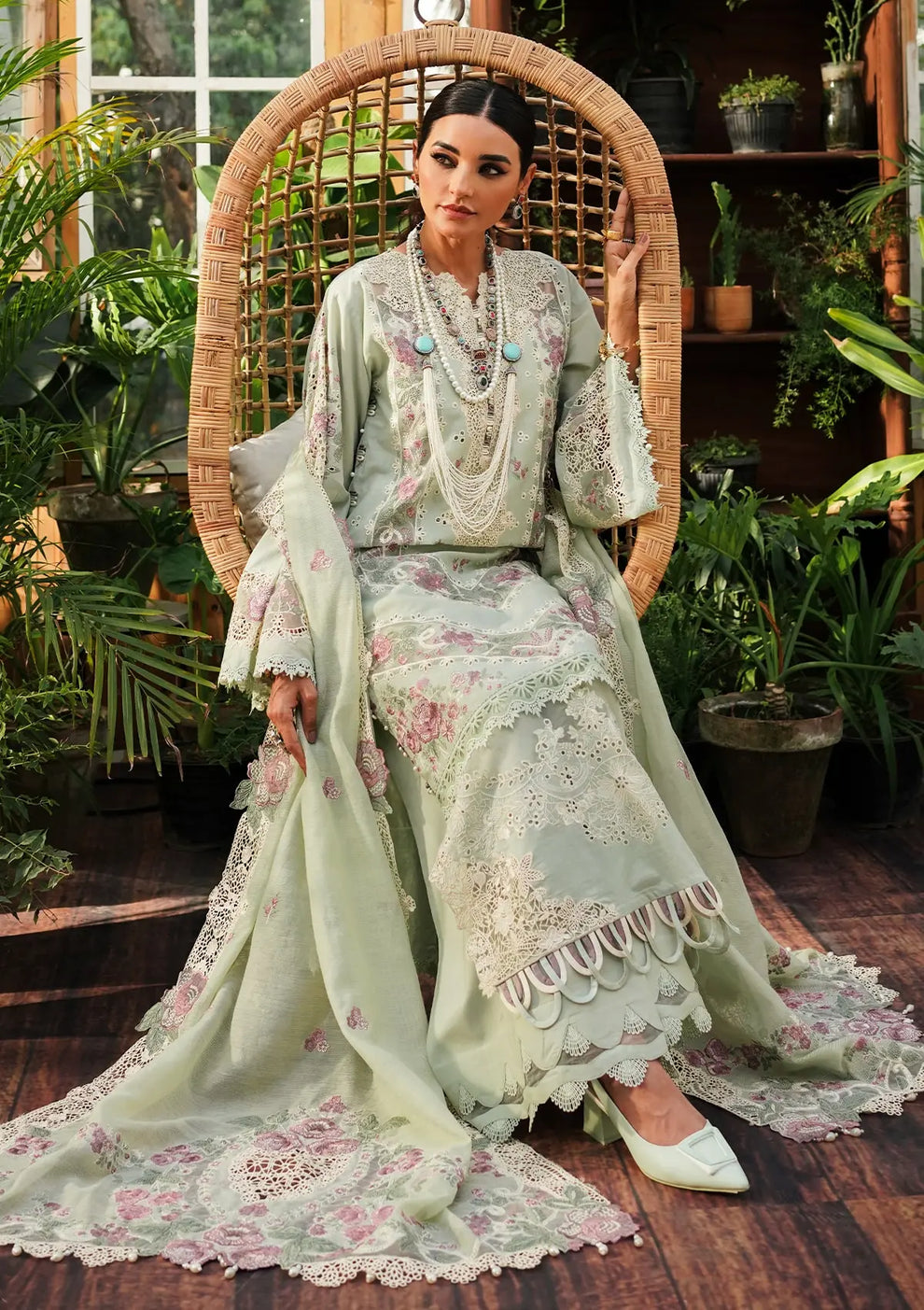 Kahf Premium | Luxury Lawn 24 | KLE-01A Margarita - Khanumjan  Pakistani Clothes and Designer Dresses in UK, USA 