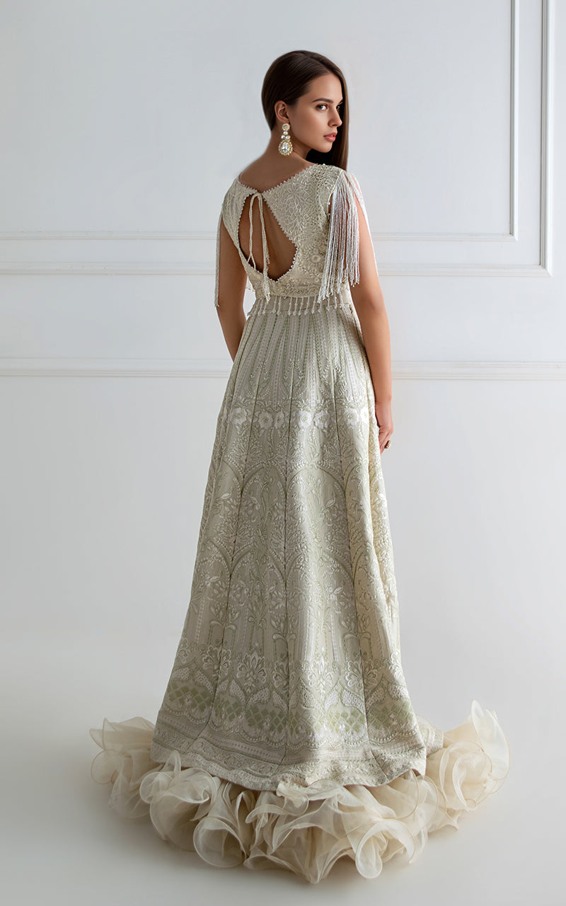 Threads and Motifs | Formal Dresses 25 | Embroidered Blouse With Lehenga