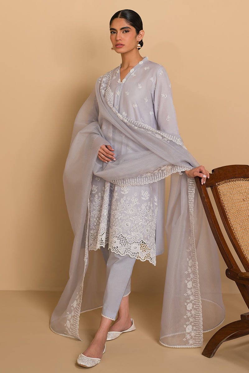 Cross Stitch | Chikankari Lawn Collection | P-05 - Khanumjan  Pakistani Clothes and Designer Dresses in UK, USA 