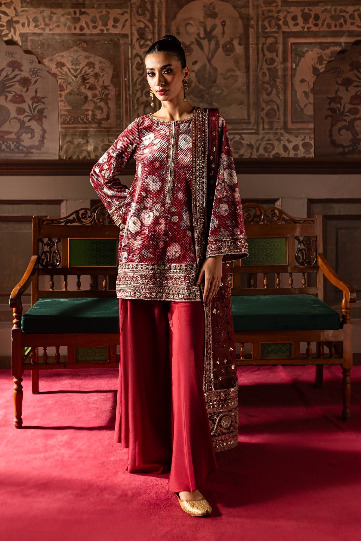 Batik | Zariya Festive Luxe Pret | Noor Bano