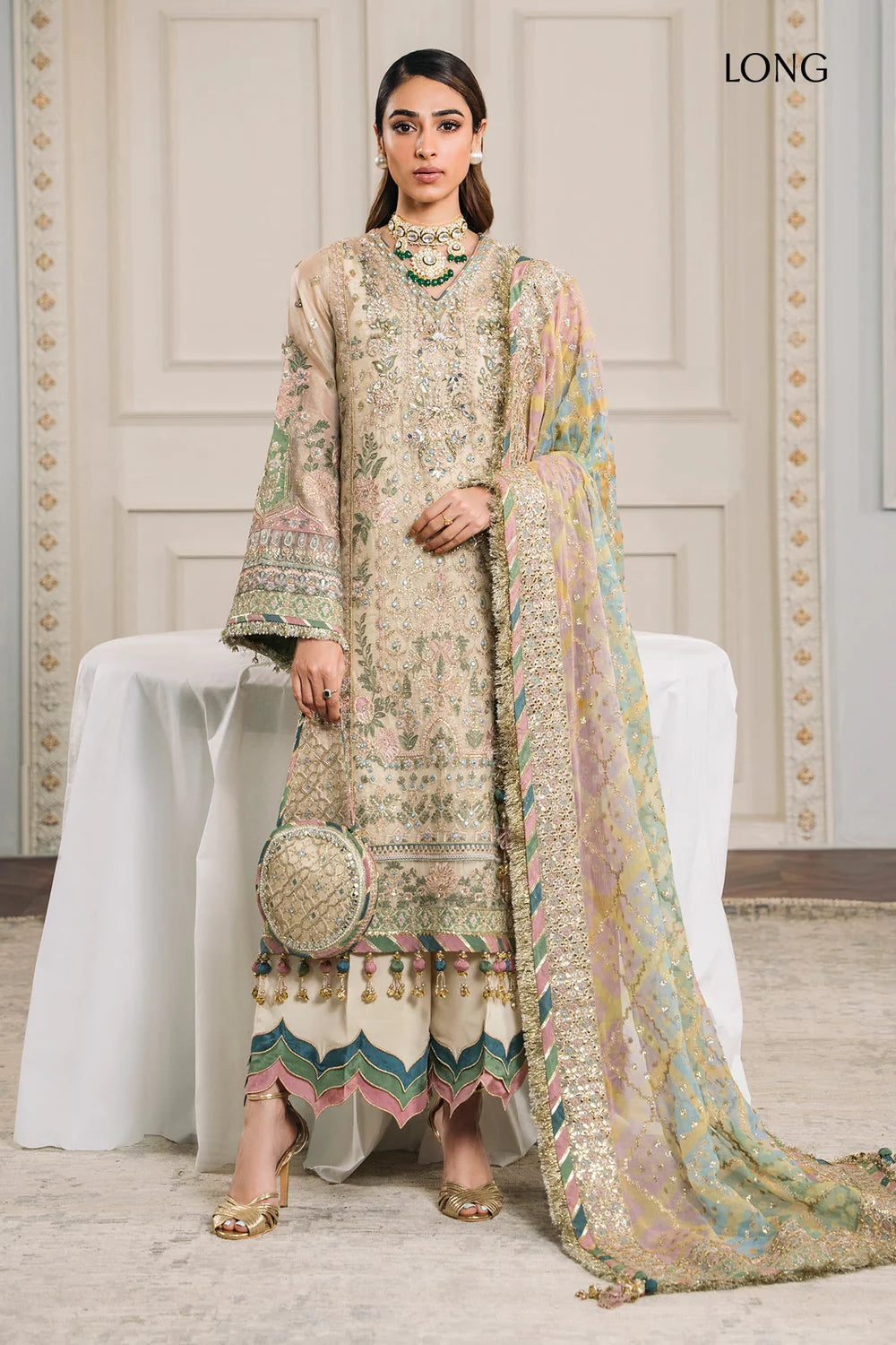 Baroque | Chantelle Embroidered Collection | CH12-04 - Khanumjan  Pakistani Clothes and Designer Dresses in UK, USA 