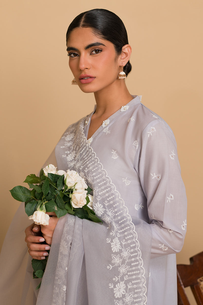 Cross Stitch | Chikankari Lawn Collection | P-05 - Khanumjan  Pakistani Clothes and Designer Dresses in UK, USA 
