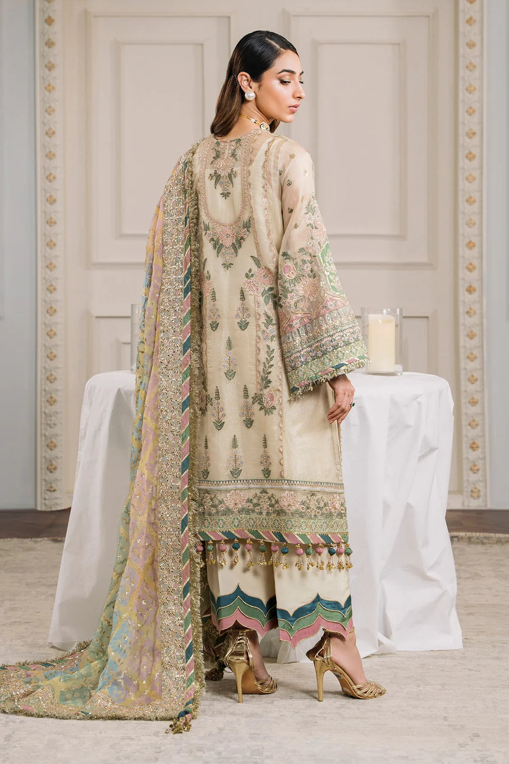 Baroque | Chantelle Embroidered Collection | CH12-04 - Khanumjan  Pakistani Clothes and Designer Dresses in UK, USA 