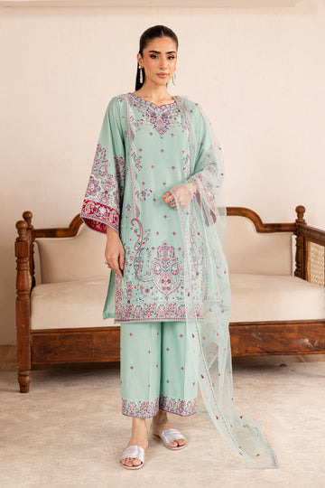 Batik | Nyra Embroidered Summer Solids | Zen