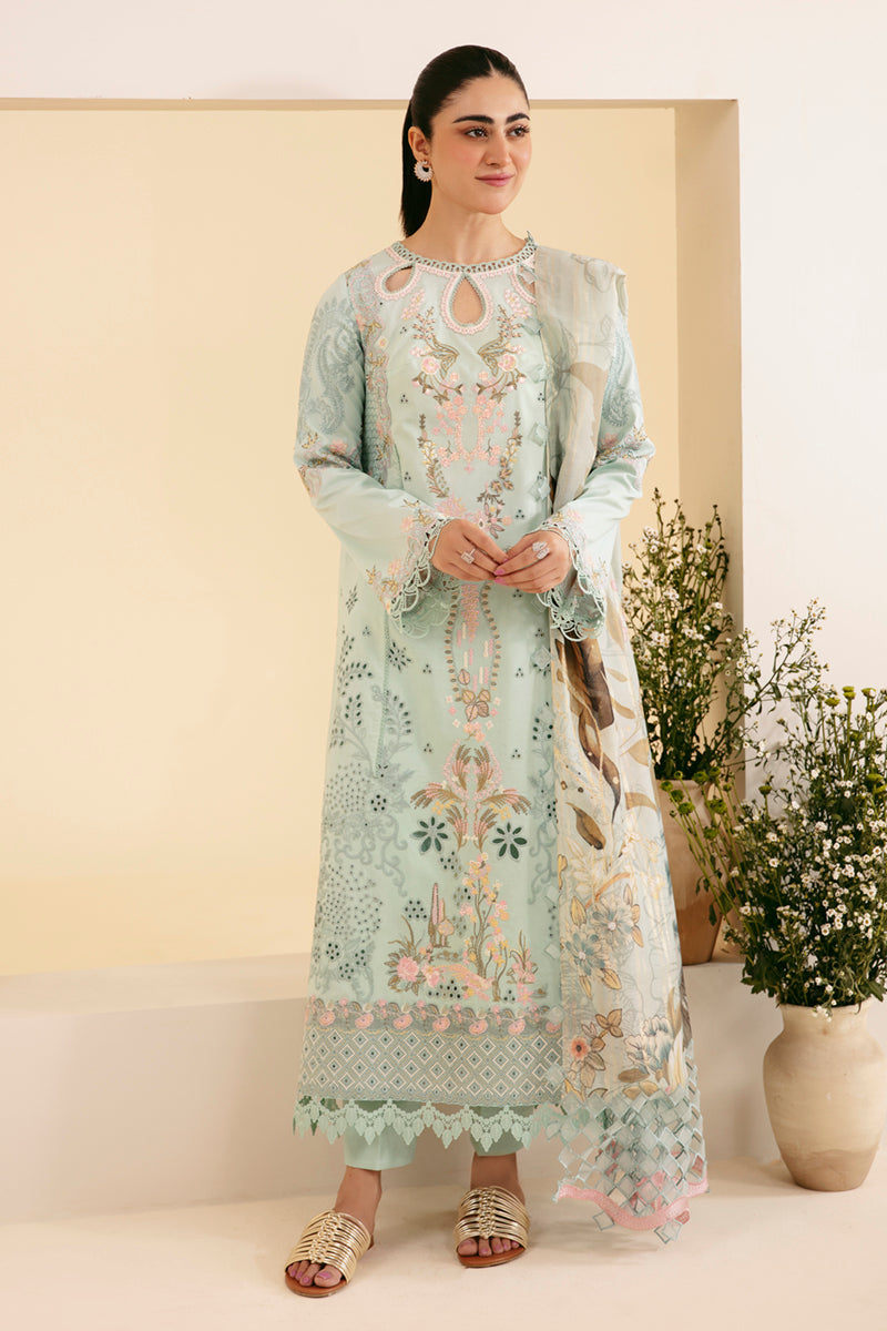 Qalamkar | Qlinekari Luxury Lawn | SQ-06 AFROZEH - Khanumjan  Pakistani Clothes and Designer Dresses in UK, USA 