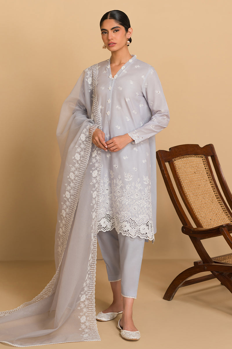 Cross Stitch | Chikankari Lawn Collection | P-05 - Khanumjan  Pakistani Clothes and Designer Dresses in UK, USA 