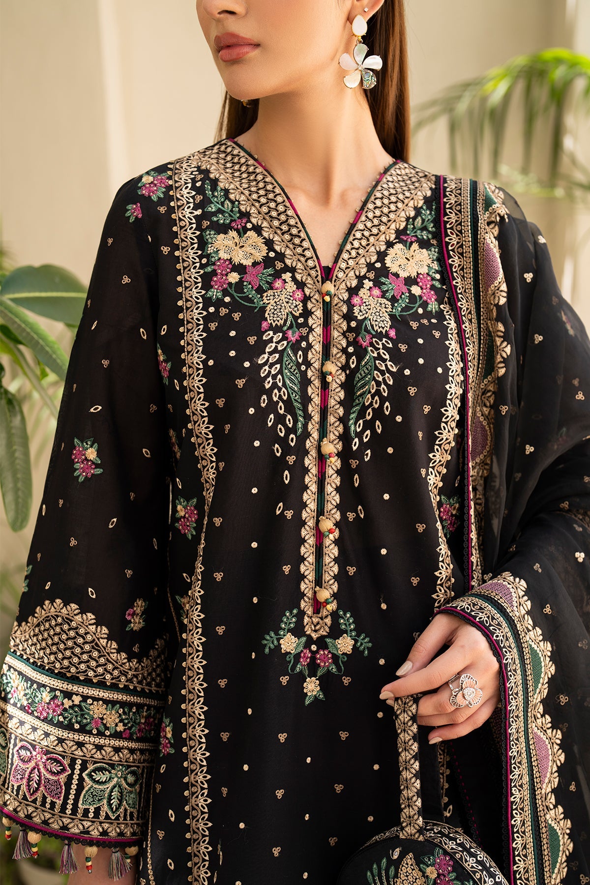 Jazmin | Irish Lawn SS 24 | D4 - Khanumjan  Pakistani Clothes and Designer Dresses in UK, USA 