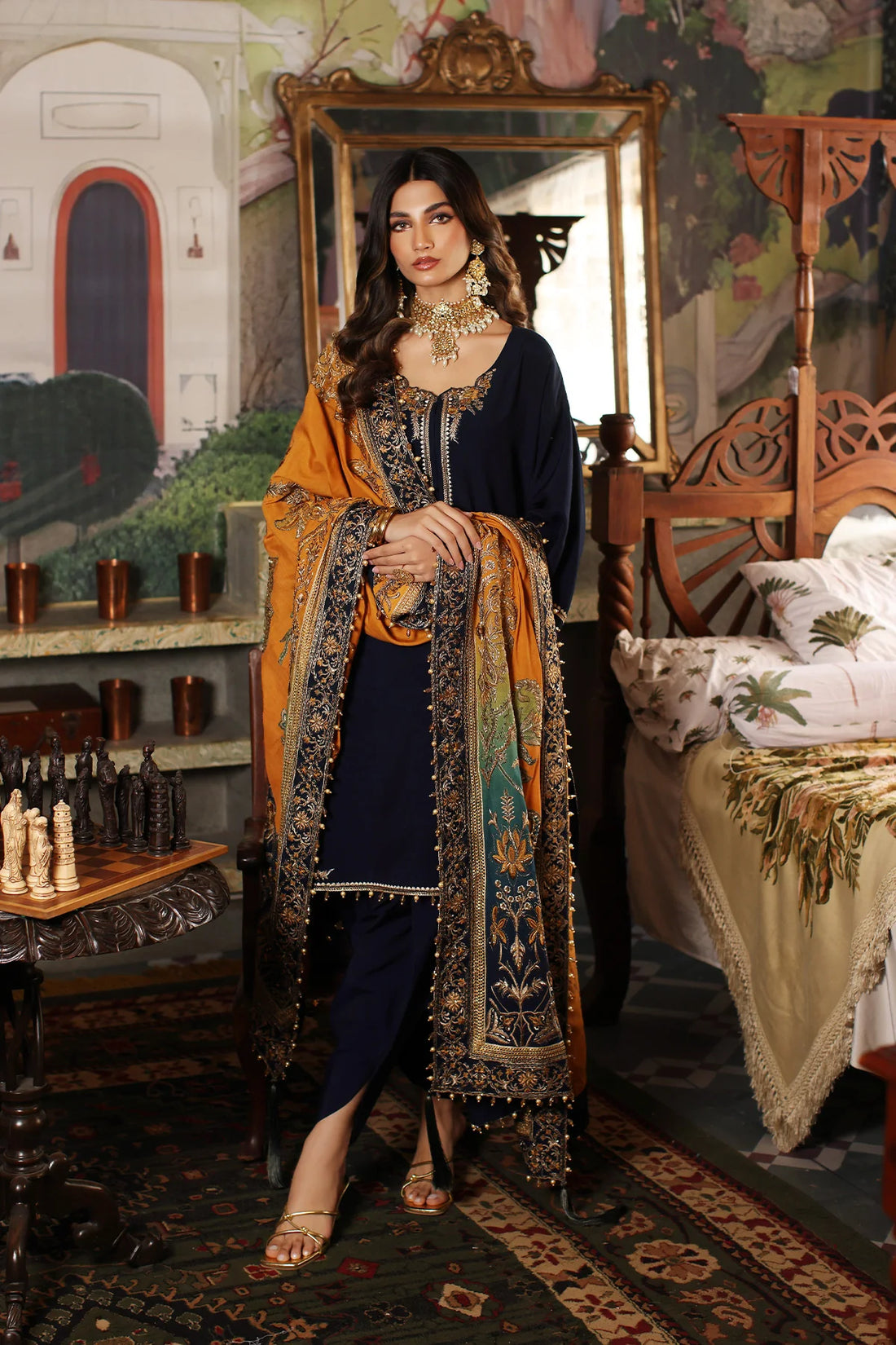 Mina Kashif | Meeral Formals 23 | MKF23-17 - Khanumjan  Pakistani Clothes and Designer Dresses in UK, USA 